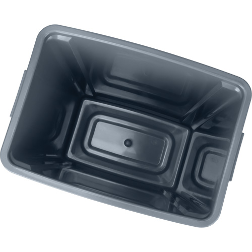 Garbage Can, Plastic, 15 US gal. Dufferin Supply