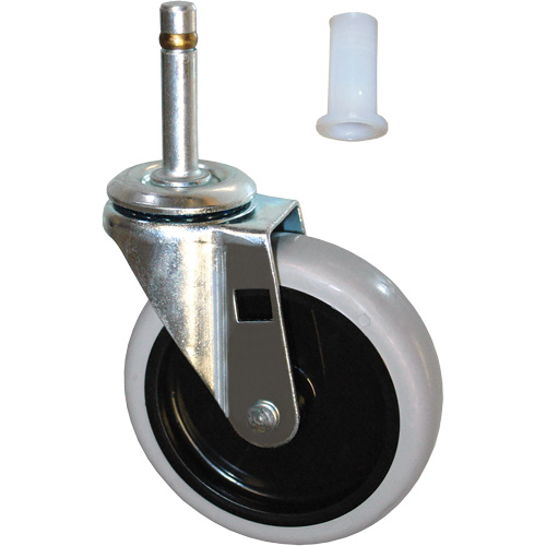 Replacement Stem Swivel Caster for Carts Dufferin Supply