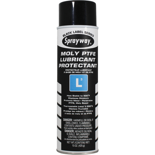 Lubrifiant protecteur au molybd&egrave;ne et PTFE L3, Canette a&eacute;rosol Dufferin Supply