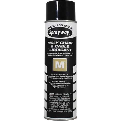 M1 Moly Chain & Cable Lubricant, Aerosol Can Dufferin Supply