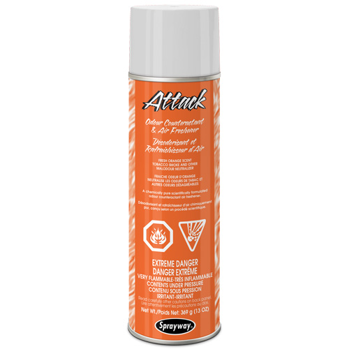 Purificateur d'air, &eacute;clat d'orange, Canette a&eacute;rosol Dufferin Supply