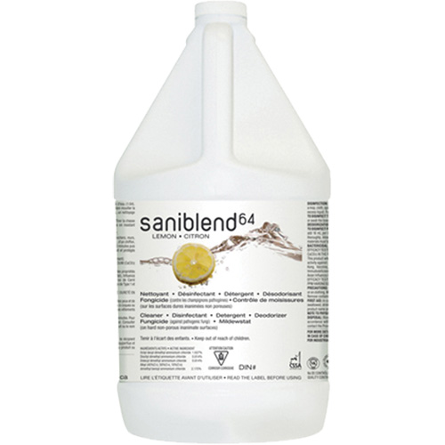 Nettoyant d&eacute;sinfectant SaniBlend 64, 4 L, Cruche Dufferin Supply