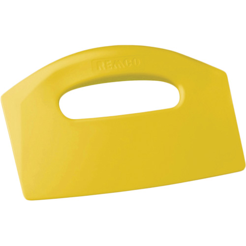 Bench Scraper, Yellow, 5" W x 8" L Dufferin Supply
