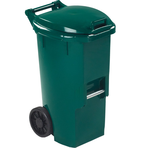 Organic Waste Green Bin, Plastic, 12 US gal. Dufferin Supply