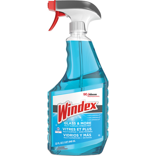 Nettoyant pour verre Windex avec Ammonia-D, 32 oz liq., Bouteille &agrave; g&acirc;chette Dufferin Supply