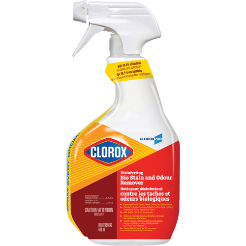 Nettoyant d&eacute;sinfectant contre les taches et odeurs biologiques, 946 ml, Bouteille &agrave; g&acirc;chette Dufferin Supply