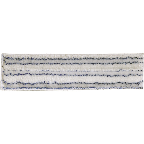 Tampon &agrave; plancher Microlight, R&eacute;cureur, Microfibre/Polyester, 5" x 24" Dufferin Supply