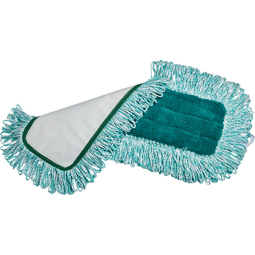 Dry Pad with Fringe, Hook and Loop Style, Microfibre/Polyester, 36" L x 5-3/4" W Dufferin Supply