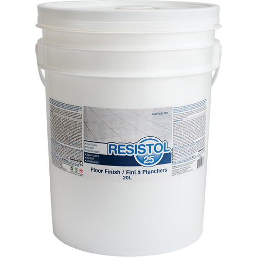 Resistol 25 Floor Finish, 20 L, Pail Dufferin Supply
