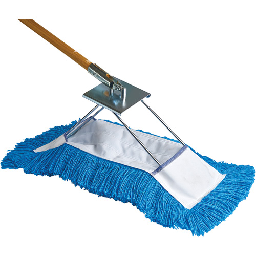 Static-H Breakaway Dust Mop, Slip On Style, Nylon, 18" L x 5" W Dufferin Supply
