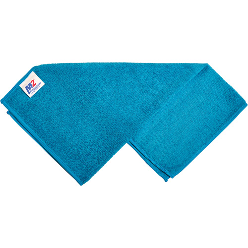 Chiffon de nettoyage, Microfibre, Bleu Dufferin Supply
