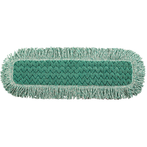 Tampon avec frange pour vadrouille &agrave; &eacute;pousseter Hygen, Style Boucles et crochets, Microfibre, 27-1/2" lo x 9" la Dufferin Supply