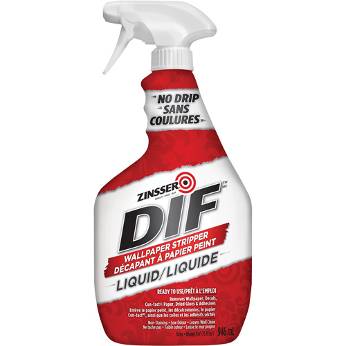DIF&reg; Fast-Acting Wallpaper Stripper, 946 ml, Trigger Bottle Dufferin Supply