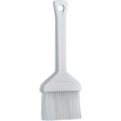 3" Pastry Brush, Soft Bristles, 7-3/4" Long, White Dufferin Supply