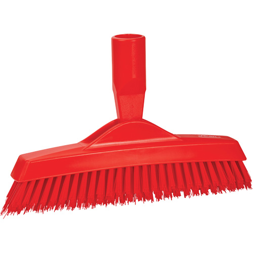 Brosse &agrave; coulis, Soies Ferme, Longueur de 9-1/4", Rouge Dufferin Supply