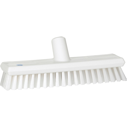 Brosse &agrave; circulation d'eau, Soies Moyen, Longueur de 11", Blanc Dufferin Supply