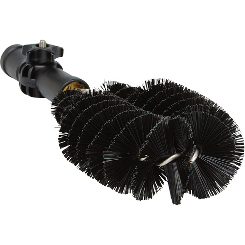 Brosse &agrave; tubes, Soies Ferme, Longueur de 11", Noir Dufferin Supply