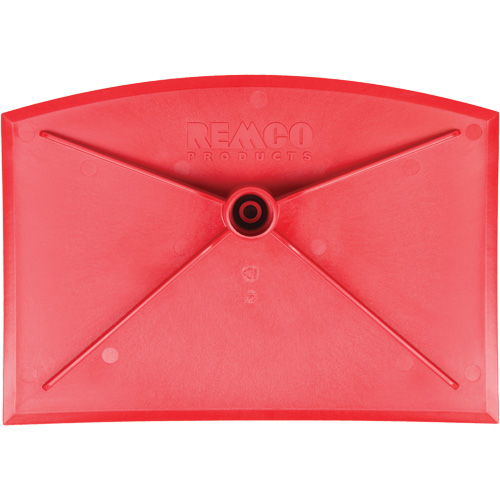 Food Hoe Head, Red, 8" W x 11-1/4" L Dufferin Supply