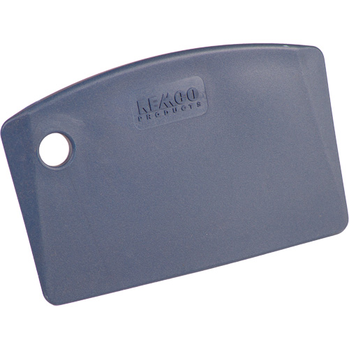 Metal Detectable Mini Bench Scraper, Blue, 5-1/4" W x 3-2/5" L Dufferin Supply