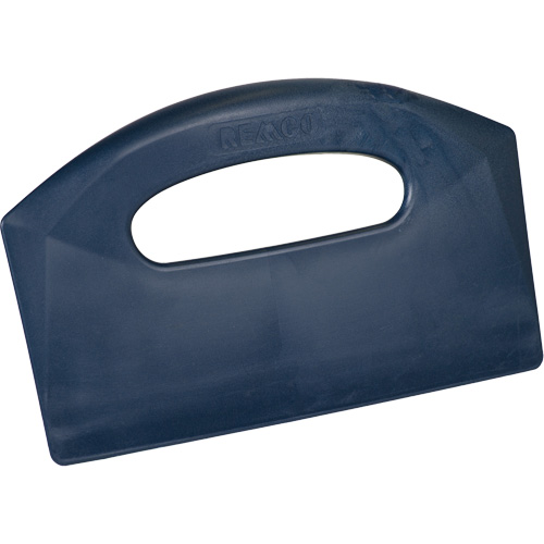 Metal Detectable Bench Scraper, Blue, 8-1/2" W x 5-1/4" L Dufferin Supply