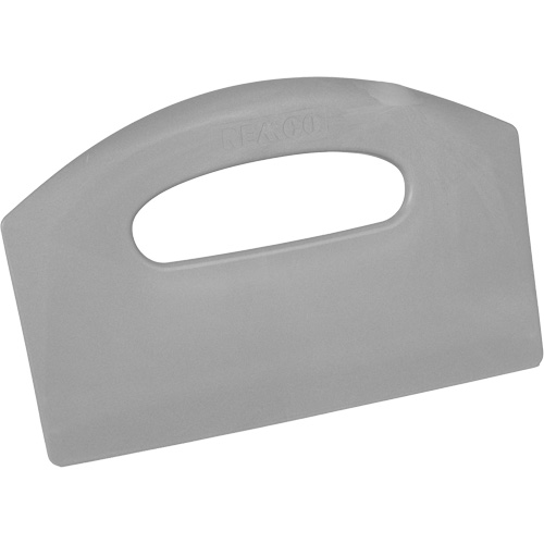 Metal Detectable Bench Scraper, Grey, 8-1/2" W x 5-1/4" L Dufferin Supply