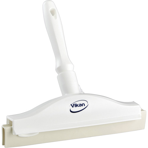 Raclette &agrave; lame double ultra hygi&eacute;nique, 10", Blanc Dufferin Supply