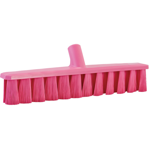 Balai-brosse UST souple, Crins Fin, 15-1/4", Polyester, Rose Dufferin Supply