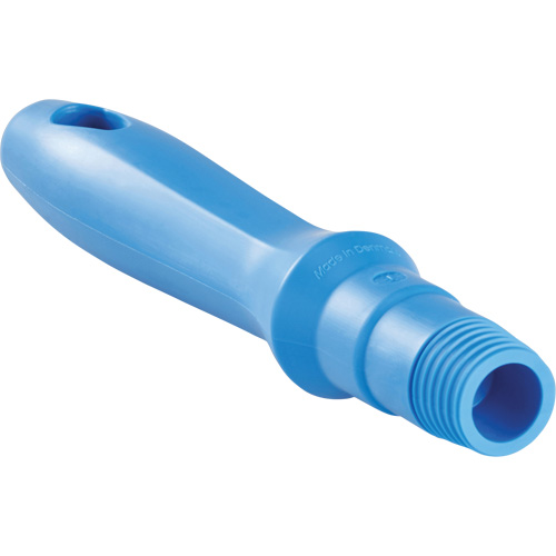 Mini manche, Brosse/Support &agrave; tampon/Grattoir/Raclette, Bleu, Standard, 6-1/4" lo Dufferin Supply