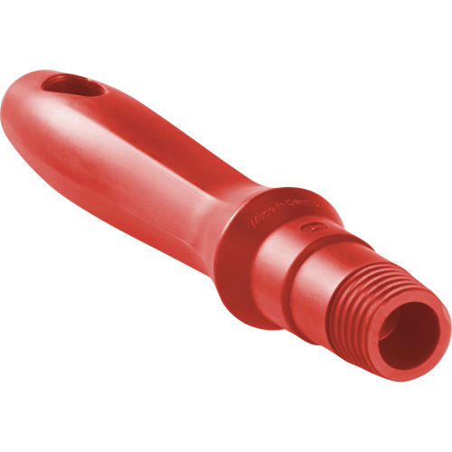 Mini Handle, Brush/Pad Holder/Scraper/Squeegee, Red, Standard, 6-1/4" L Dufferin Supply
