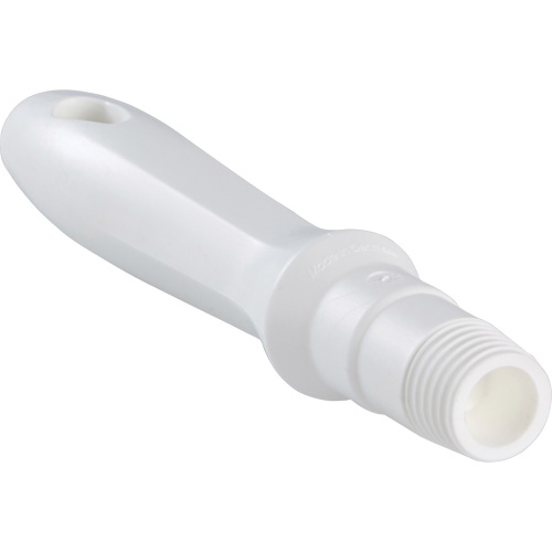 Mini manche, Brosse/Support &agrave; tampon/Grattoir/Raclette, Blanc, Standard, 6-1/4" lo Dufferin Supply