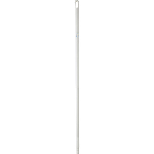 Handle, Broom/Brush/Pad Holder/Scraper/Squeegee, White, Standard, 51-1/2" L Dufferin Supply