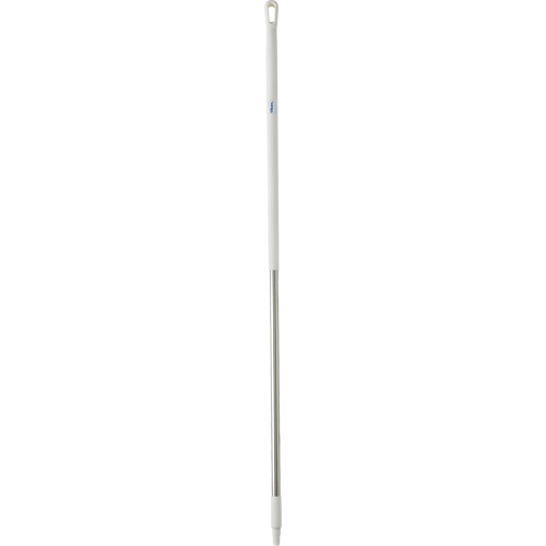 Handle, Broom/Brush/Pad Holder/Scraper/Squeegee, White, Ergonomic, 59" L Dufferin Supply