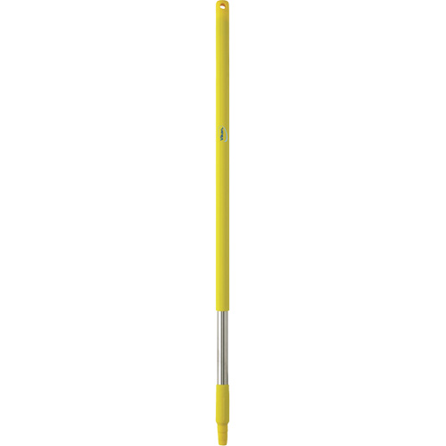 Handle, Broom/Brush/Pad Holder/Scraper/Squeegee, Yellow, Standard, 40" L Dufferin Supply