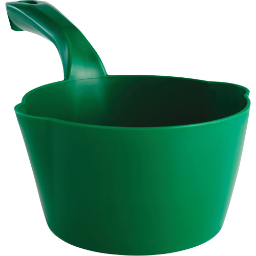 Pelle &agrave; main ronde, Plastique, Vert, 32 oz Dufferin Supply