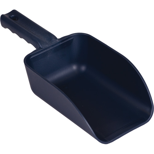 Metal Detectable Hand Scoop, Plastic, Blue, 32 oz. Dufferin Supply