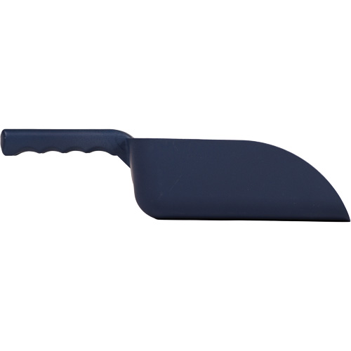 Metal Detectable Hand Scoop, Plastic, Blue, 32 oz. Dufferin Supply