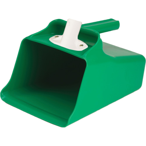 Grande pelle &agrave; main &agrave; puiser, Plastique, Vert, 128 oz. Dufferin Supply
