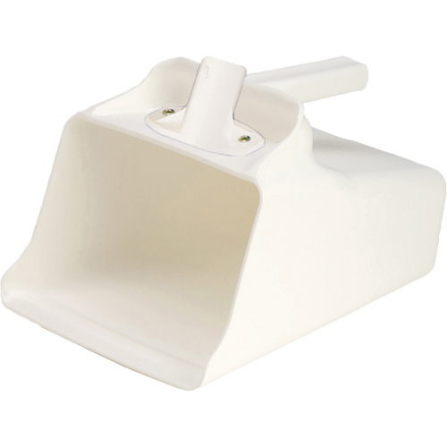 Grande pelle &agrave; main &agrave; puiser, Plastique, Blanc, 128 oz. Dufferin Supply
