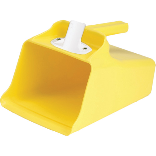 Mega Dipper Scoop, Plastic, Yellow, 128 oz. Dufferin Supply