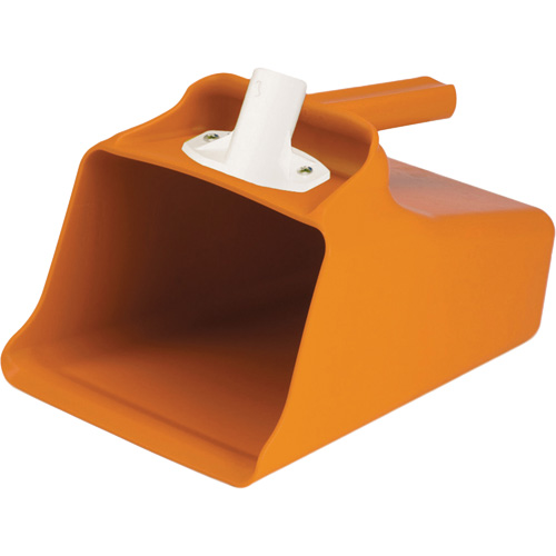 Grande pelle &agrave; main &agrave; puiser, Plastique, Orange, 128 oz. Dufferin Supply