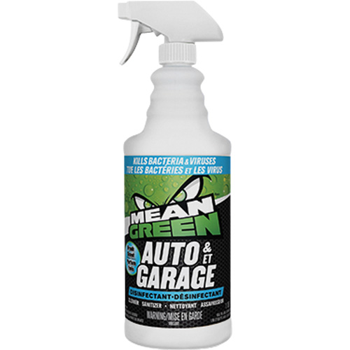 D&eacute;sinfectant pour lautomobile et le garage Mean Green, 1,18 L, Bouteille &agrave; g&acirc;chette Dufferin Supply