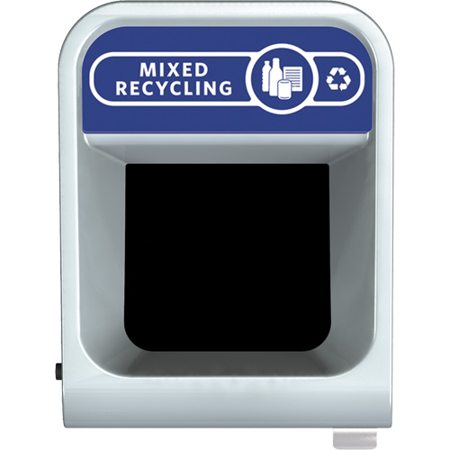Configure Mixed Recycling Waste Container, Bulk, Steel, 45 US gal. Dufferin Supply