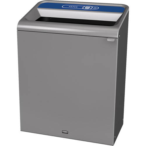 Conteneur pour d&eacute;chets de papier Configure, Vrac/Bord de rue/De bureau, Acier, 45 gal. US Dufferin Supply