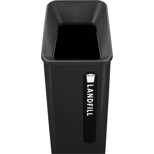Bac d'ordures destin&eacute;s &agrave; l'enfouissement Sustain, Plastique/Acier, 15 gal. US Dufferin Supply