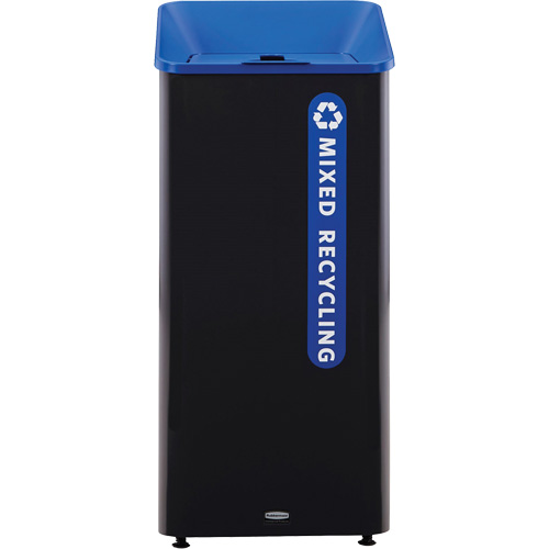 Sustain Mixed Recycling Container, Bulk, Plastic, 23 US gal. Dufferin Supply