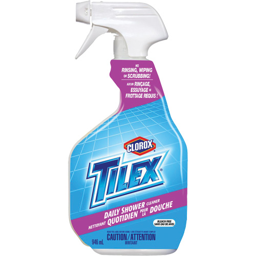 Nettoyant quotidien pour la douche Tilex en vaporisateur, 946 ml, Bouteille &agrave; g&acirc;chette Dufferin Supply