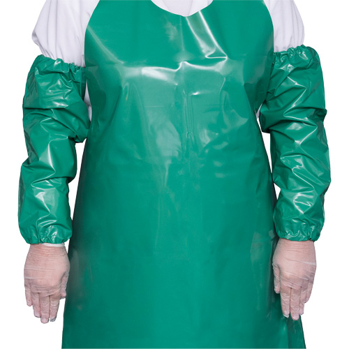 Manchettes Top Dog, 21", Polyur&eacute;thane, Vert Dufferin Supply