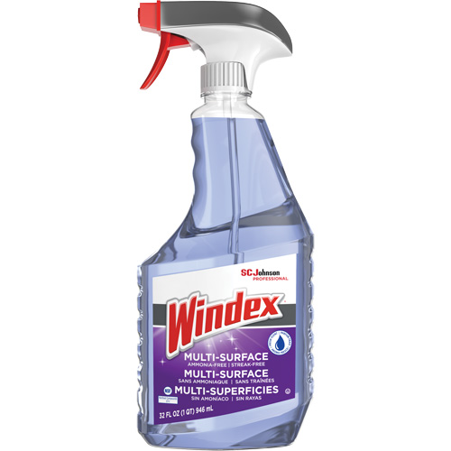Windex&reg; Ammonia-Free Multi-Surface Cleaner, 946 ml, Trigger Bottle Dufferin Supply