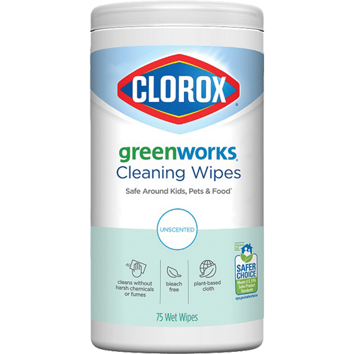 GreenWorks Cleaning Wipes, 75 Wipes Dufferin Supply
