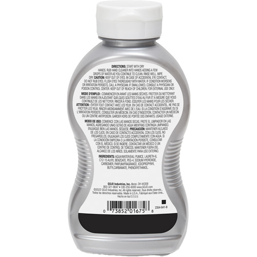 Hand Cleaner, Gel/Pumice, 295.74 ml, Bottle, Cherry Dufferin Supply